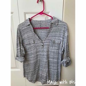 Grey 3/4 sleeve